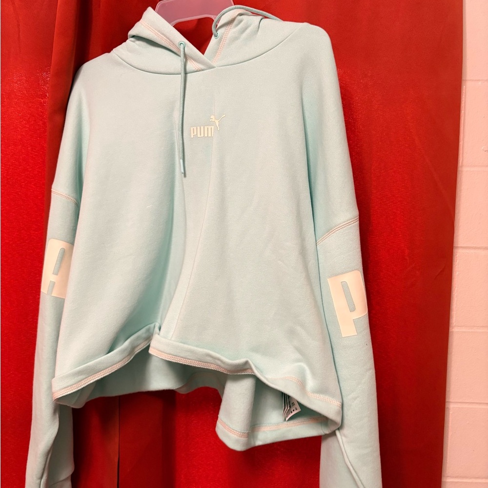 Puma Sky Blue Hoodie